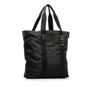 Black Gucci Web Nylon Tote | Luna Bags