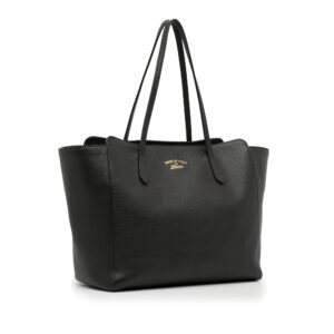 Black Gucci Medium Swing Tote | Luna Bags