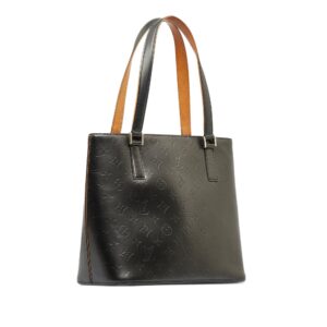 Black Louis Vuitton Monogram Mat Stockton Tote Bag | Luna Bags