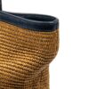 Gold Gucci Medium Raffia Ophidia Tote Bag | Luna Bags - Image 9