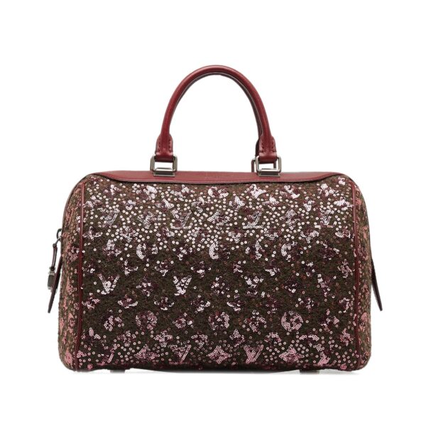 Burgundy Louis Vuitton Monogram Sunshine Express Speedy 30 Boston Bag | Luna Bags