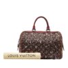 Burgundy Louis Vuitton Monogram Sunshine Express Speedy 30 Boston Bag | Luna Bags - Image 18