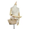 Brown Gucci GG Canvas Web Tote Bag | Luna Bags - Image 8