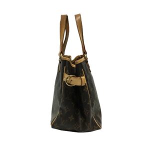 Brown Louis Vuitton Monogram Batignolles Vertical Tote Bag | Luna Bags