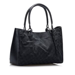 Black Gucci GG Canvas Tote Bag | Luna Bags