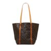 Brown Louis Vuitton Monogram Sac Shopping Tote Bag | Luna Bags - Image 13