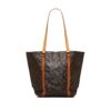 Brown Louis Vuitton Monogram Sac Shopping Tote Bag | Luna Bags - Image 2