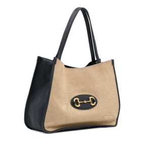 Brown Gucci Horsebit 1955 Tote Bag | Luna Bags