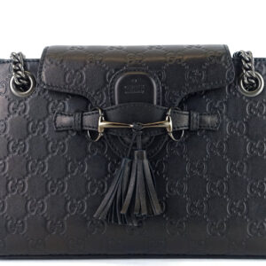 Emily Small Guccissima Leather Flap Bag | Luna Bags