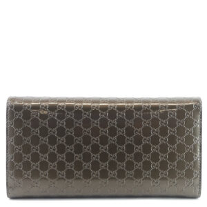 Candy Shine Microguccissima Patent Leather Wallet | Luna Bags