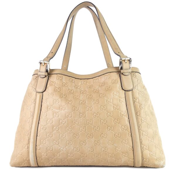 Britt Guccissima Leather Tote Bag | Luna Bags