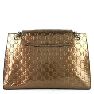 Emily Large Guccissima Patent Leather Bag | Luna Bags