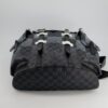 *Limited Edition* Louis Vuitton Christopher Backpack Bag in Black and White Damier Canvas with Silver Hardware | Luna Bags - Image 10