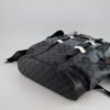 *Limited Edition* Louis Vuitton Christopher Backpack Bag in Black and White Damier Canvas with Silver Hardware | Luna Bags - Image 12
