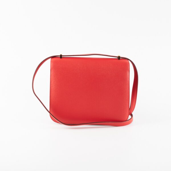 Deal of The Week - Hermes Constance 18 Rouge Tomate Stamp A | Luna Bags