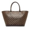 Brown Louis Vuitton Damier Ebene Manosque GM Tote Bag | Luna Bags - Image 2