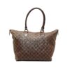 Brown Louis Vuitton Damier Ebene Saleya MM Tote Bag | Luna Bags - Image 2