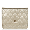 Chanel Wallet On Chain – WOC Quilted Lambskin Grey SiLouis Vuittoner-Toned | Luna Bags - Image 3