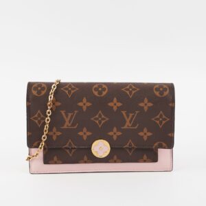 3/7 DOTD- Louis Vuitton Flore Wallet on Chain WOC Monogram/Pink | Luna Bags