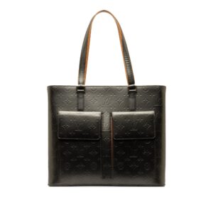 Gray Louis Vuitton Monogram Mat Wilwood Tote Bag | Luna Bags