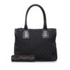 Black Gucci GG Canvas Tote | Luna Bags - Image 9