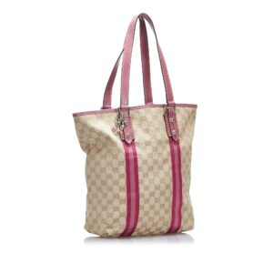 Brown Gucci GG Canvas Jolicoeur Tote | Luna Bags