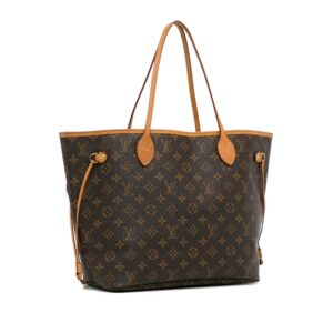 Brown Louis Vuitton Monogram Neverfull MM Tote Bag | Luna Bags