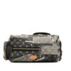 Gray Louis Vuitton Monogram Denim Patchwork Speedy 30 Boston Bag | Luna Bags - Image 5