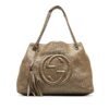 Gold Gucci Medium Soho Chain Tote | Luna Bags - Image 14