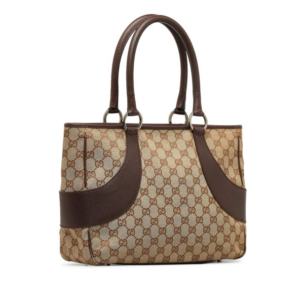 Brown Gucci GG Canvas Tote Bag | Luna Bags