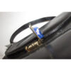 1960's Gucci black lizard top handle Kelly bag w blue lapis clasp | Luna Bags - Image 9