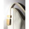 Early, Gucci, Jackie supple off-white colored leather XL hobo style shoulder bag with a gold horse-bit closure and accents, and two settings for the strap's length | Luna Bags - Image 11