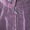 Early Vintage Gucci Purple Velvet Pencil Skirt | Luna Bags - Image 5