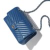 Chanel Classic Clutch With Chain – CWC Caviar Blue SiLouis Vuittoner-Toned | Luna Bags - Image 3