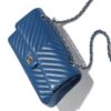 Chanel Classic Clutch With Chain – CWC Caviar Blue SiLouis Vuittoner-Toned | Luna Bags - Image 5