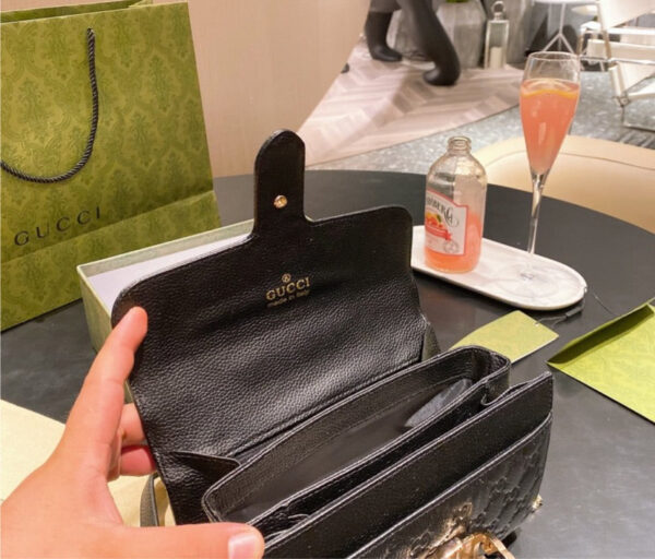 Black Gucci crossbody | Luna Bags