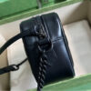 All black Gucci woman shoulder bag | Luna Bags - Image 4