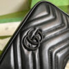 All black Gucci woman shoulder bag | Luna Bags - Image 2