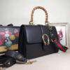 Black GUCCI leather woman Handbag | Luna Bags - Image 5