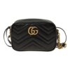 (WMNS) GUCCI GG Marmont Logo Messenger Bag Black Classic 448065-DTD1T-1000 | Luna Bags - Image 7