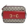 (WMNS) GUCCI Classic Buckle1955 Camera Bag Metallic Chains Vintage Gold Button Shoulder Bag Small Red 645454-92TCG-8561 | Luna Bags - Image 3
