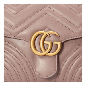 (WMNS) GUCCI GG Marmont Series hand Bag Small Light Pink 498110-DTDIT-5729 | Luna Bags