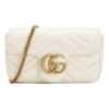 (WMNS) GUCCI Silver GG Marmont Leather Tote Bag 'White' 476433-DSVRT-9022 | Luna Bags - Image 5