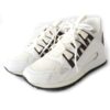 LOUIS VUITTON sneakers PVC White brown Runaway line 38 | Luna Bags - Image 15