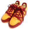 LOUIS VUITTON sneakers leather Orange red LV trainer line 6 1/2 | Luna Bags - Image 15