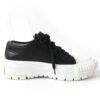 LOUIS VUITTON sneakers Main: Leather Black White Squad Line Yayoi Kusama Women 40 Used | Luna Bags - Image 4