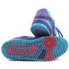 LOUIS VUITTON sneakers 1A9JWJ Suede, Fabric, Rhinestone Blue purple LV Trainer Line 8 | Luna Bags - Image 3