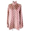 GUCCI 625007 Outer: 100% silk, part: 53% rayon, part: 35% cotton, part: 12% polyester Bordeaux Beige Women S Used | Luna Bags - Image 14