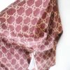 GUCCI 625007 Outer: 100% silk, part: 53% rayon, part: 35% cotton, part: 12% polyester Bordeaux Beige Women S Used | Luna Bags - Image 4