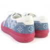 LOUIS VUITTON sneakers denim Indigo blue 6 | Luna Bags - Image 4